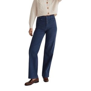 Madewell Emmett 2.0 Wide-Leg Pants in Corduroy